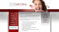 Desktop Screenshot of craftortho.com